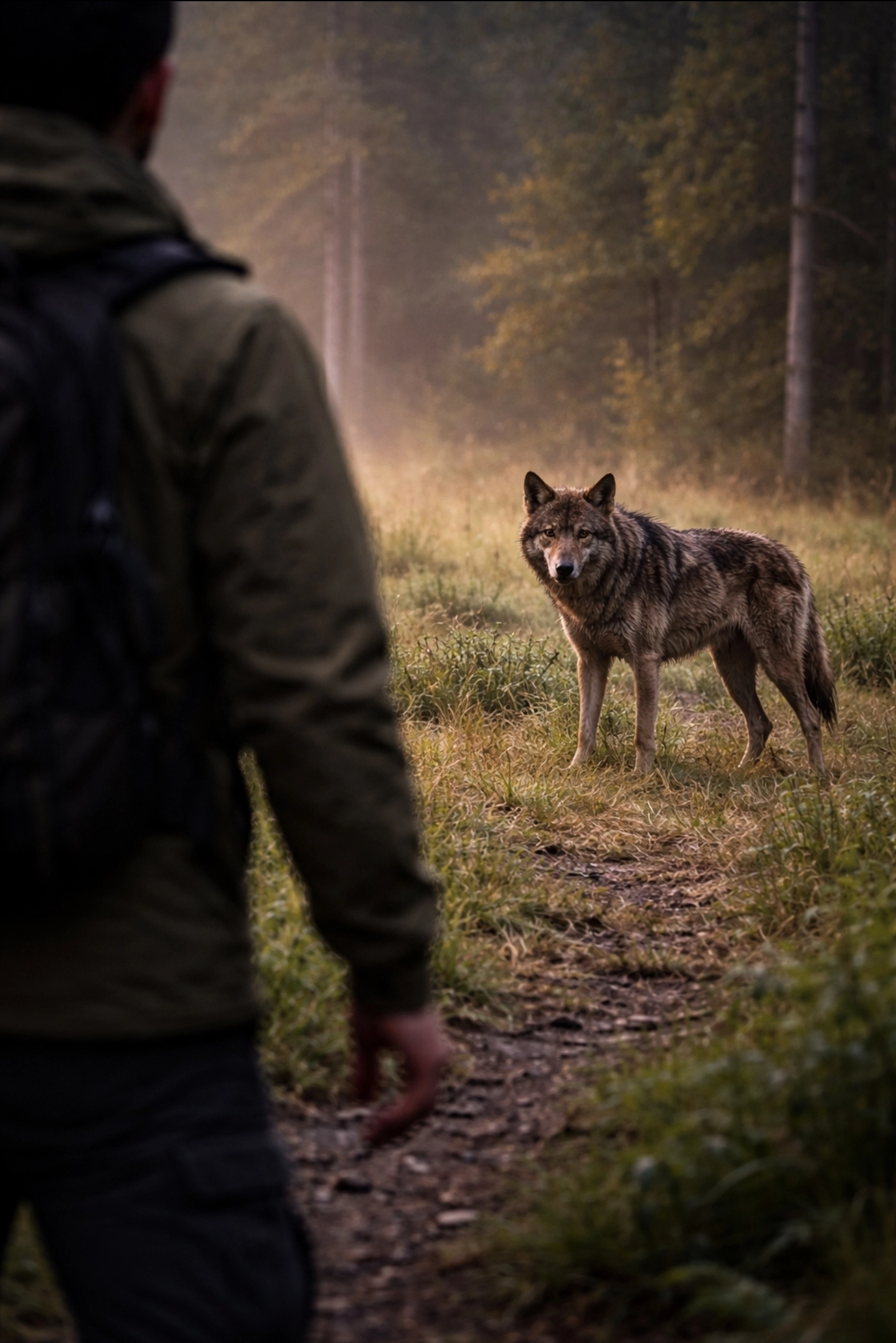 Náhodné setkání s&nbsp;vlkem