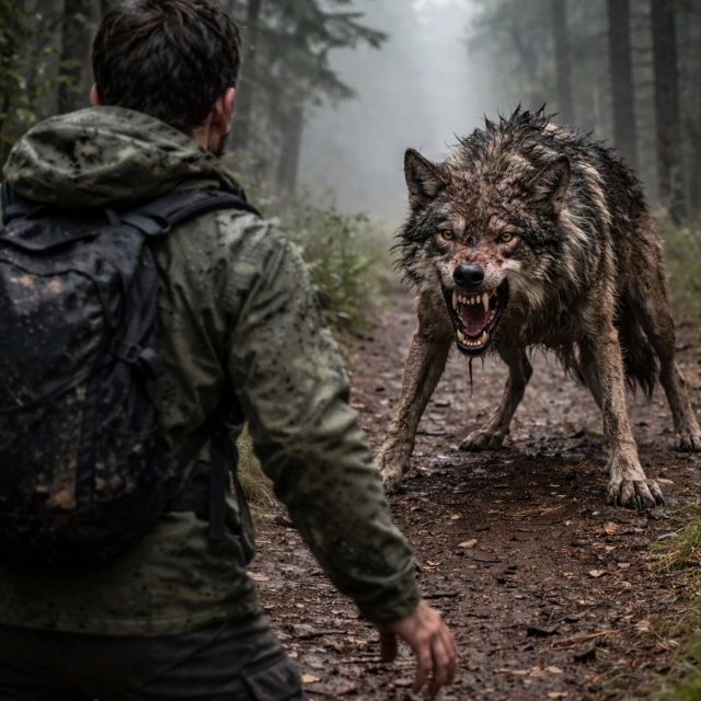 Co dělat když potkáte vlka: klidně a správně