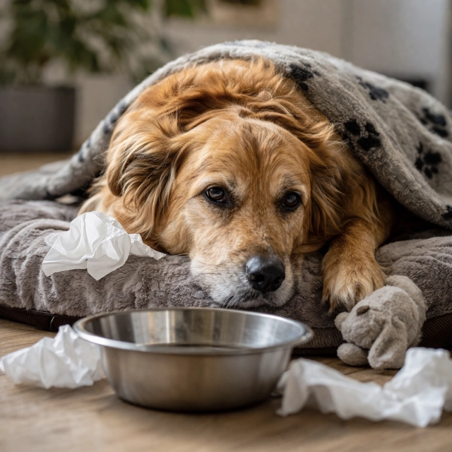 Může pes umřít na průjem? Skutečný příběh a varování